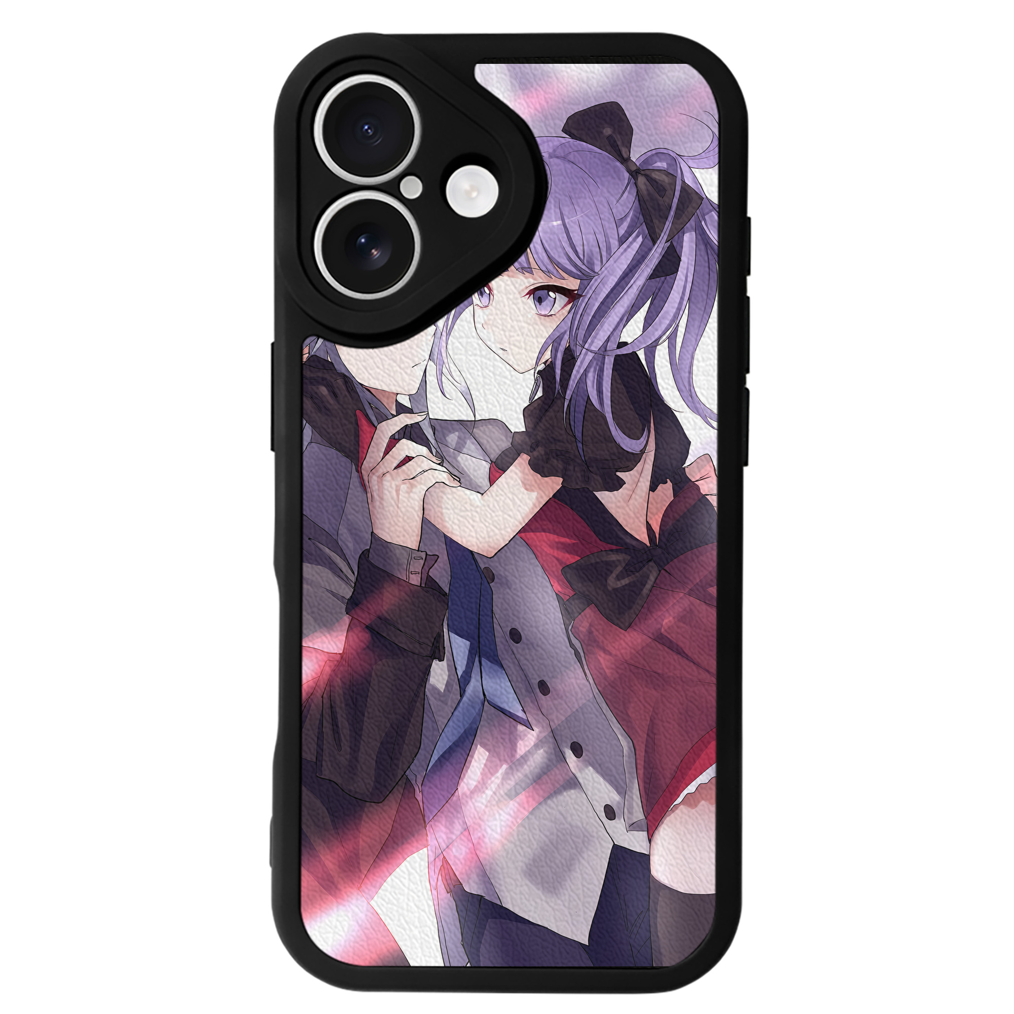 （画像用） 遊☆戯☆王 Yu-Gi-Oh! 【iPhone 16シリーズ対応】シリコンスマホケース（レザー調） 材質：シリコン